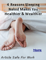 Since only 8% of people sleep naked, most everyone can discover the benefits of sleeping in the buff.